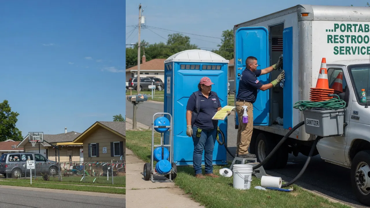 Portable Toilet Rental in New Athens, OH near me